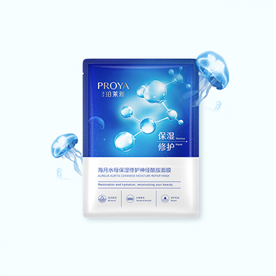 红桃国际海月水母保湿修护神经酰胺面膜